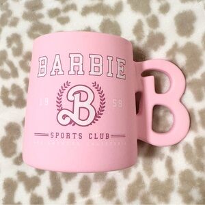 Barbie Pink Sports Club Mug with 'B' Handle